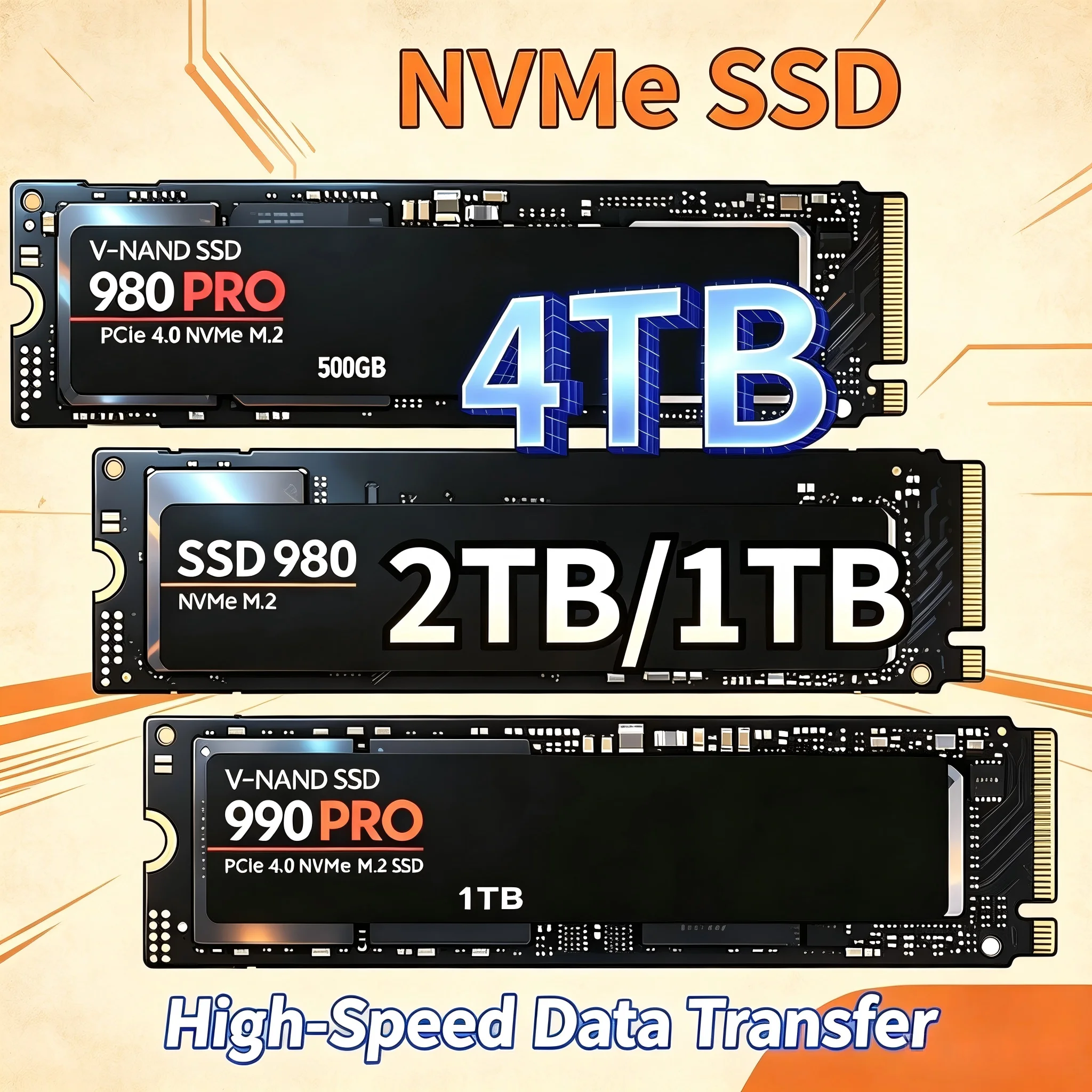 Pc Gaming Second - Oryginalny dysk SSD 980Pro 990Pro M.2