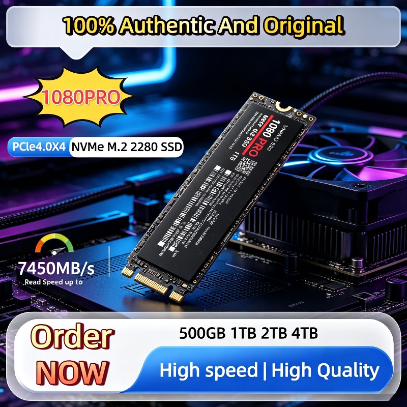 Pc Gaming Second - 100% oryginalny dysk SSD 1080PRO PCIe