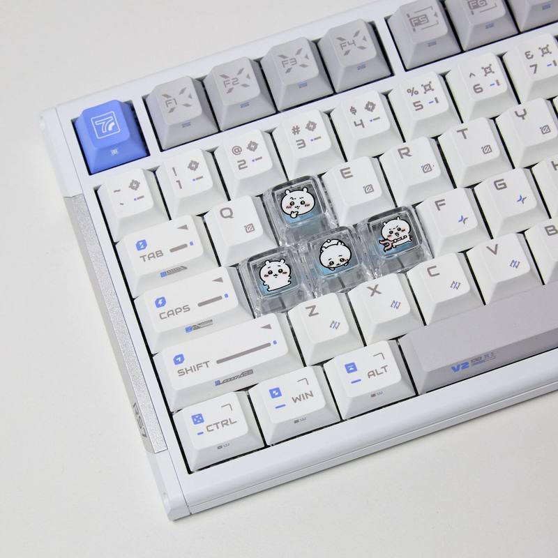 Pc Gaming Aesthetic - Chiikawa 4 szt. Ręcznie Robione Przezroczyste