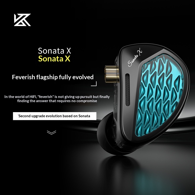 Słuchawki douszne KZ Sonata X, – Pc Unit For Gaming recenzja i cena