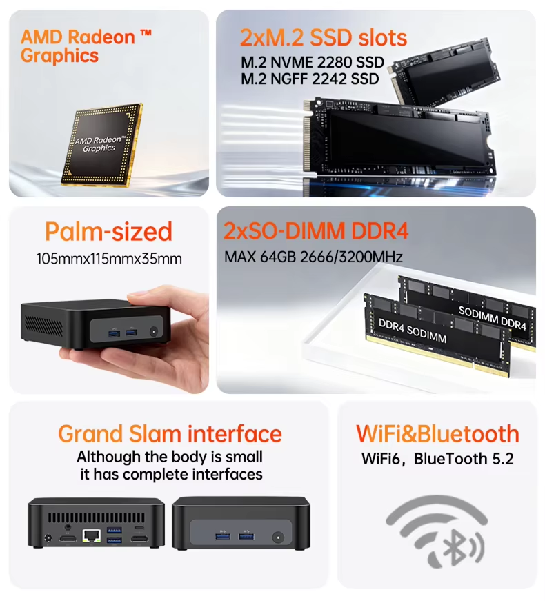 AMD Ryzen 3 5300U Ryzen 7 4700 – Pc Unit For Gaming recenzja i cena