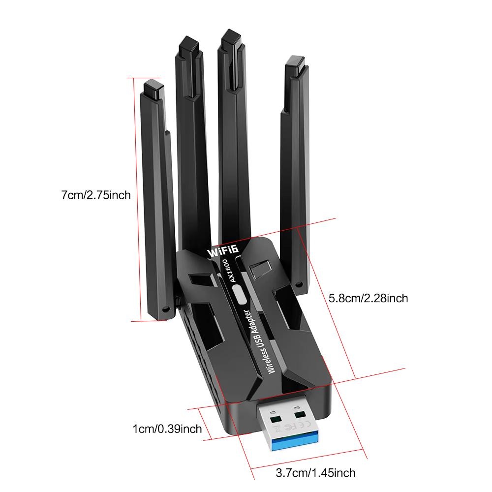 Adapter WiFi 6 USB 3.0 1800 Mb – Pc Gaming Second recenzja i cena
